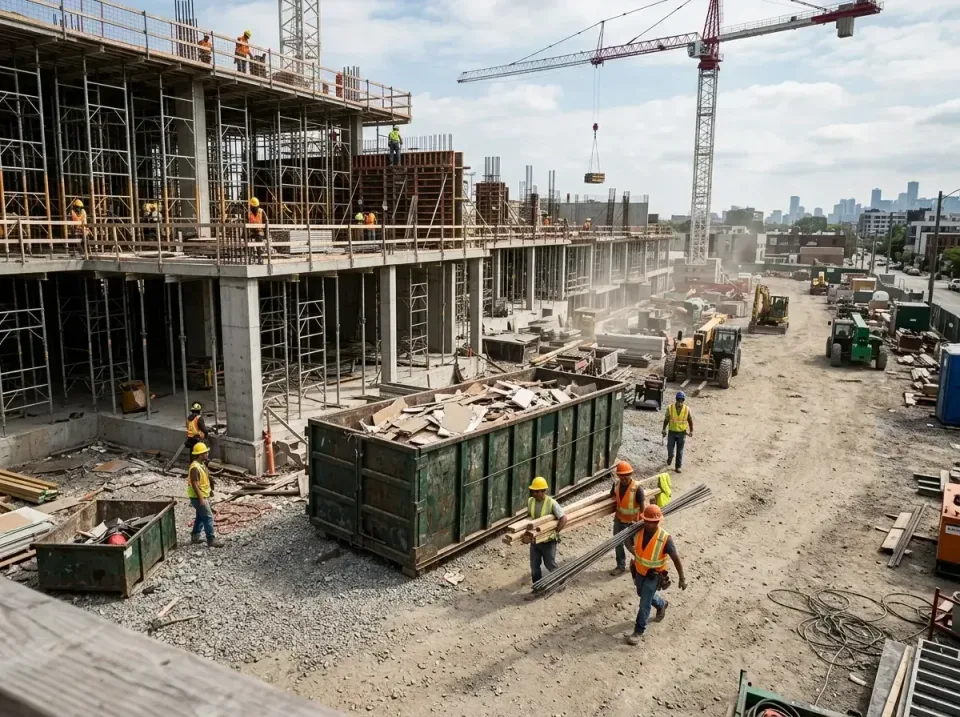 commercial-construction-site-w-002 — frequently asked questions, Low Cost Construction Dumpster Rental in Manchester, OH